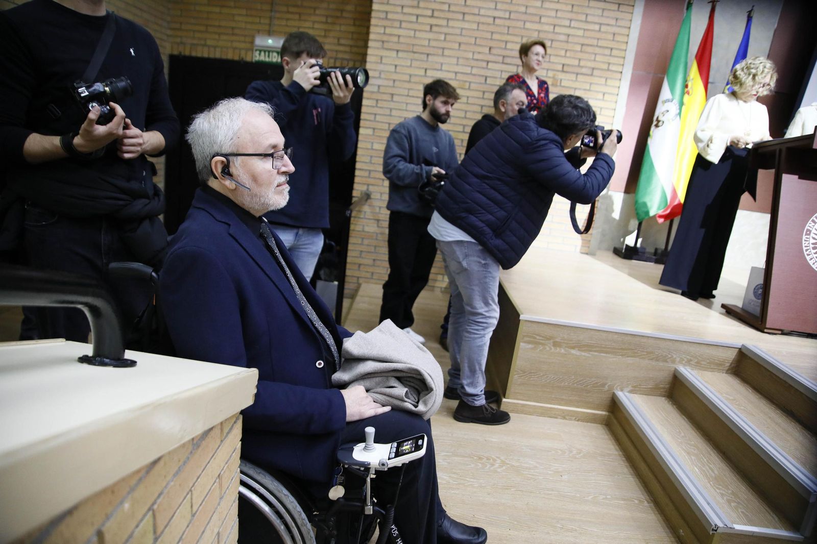 Las imágenes del acto de entrega de la Medalla de Oro a José Fernández Torres Tomatito, en la Universidad de Almería
