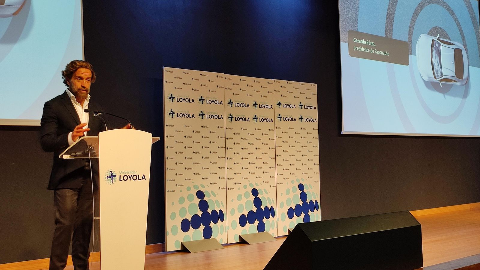 Gerardo Pérez, presidente Faconauto, expuso sus consideraciones sobre el sector de la automoción en Andalucia.