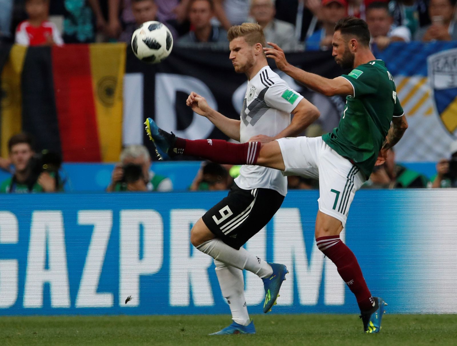 Las imágenes del Alemania-México