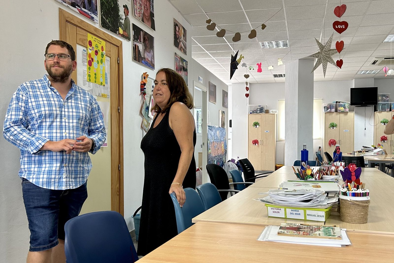 Miembros de la asociación Afesol, de Marbella.