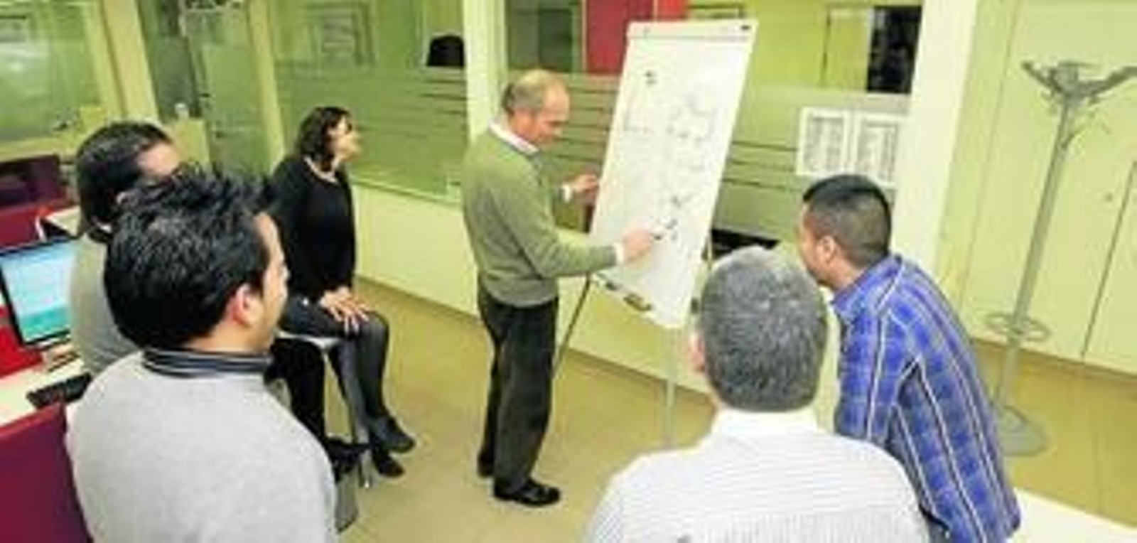 Antonio Moreno ofreció una clase magistral en 'Diario de Almería'.