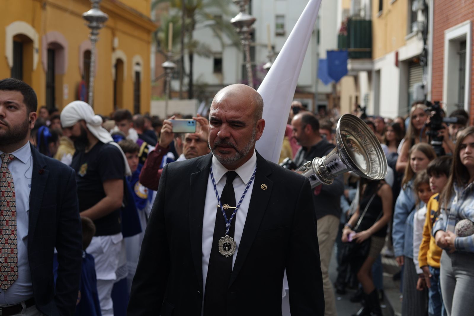 Martes Santo: la Hermandad de La Lanzada en imágenes