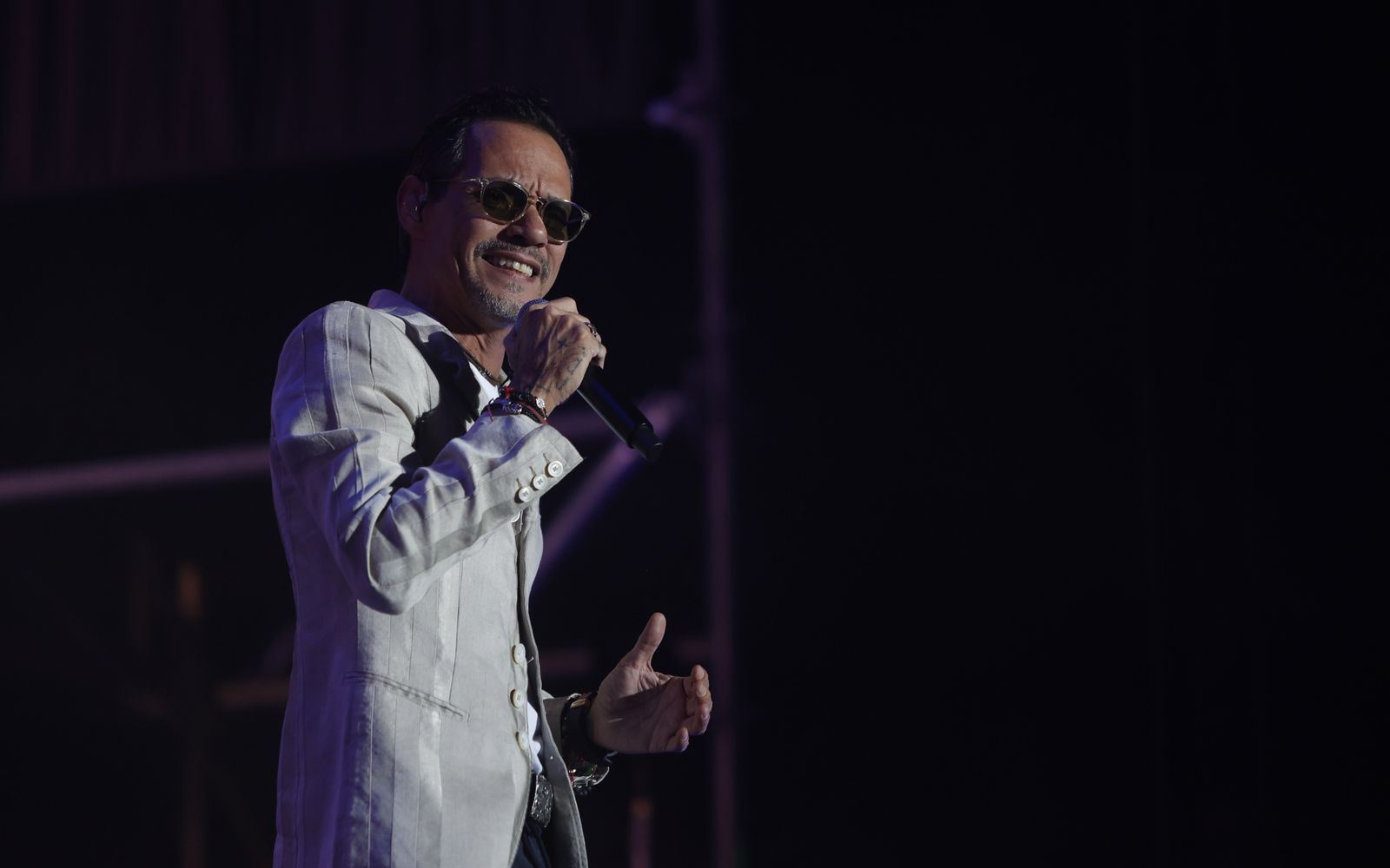 Las imágenes del concierto de Marc Anthony en Sevilla