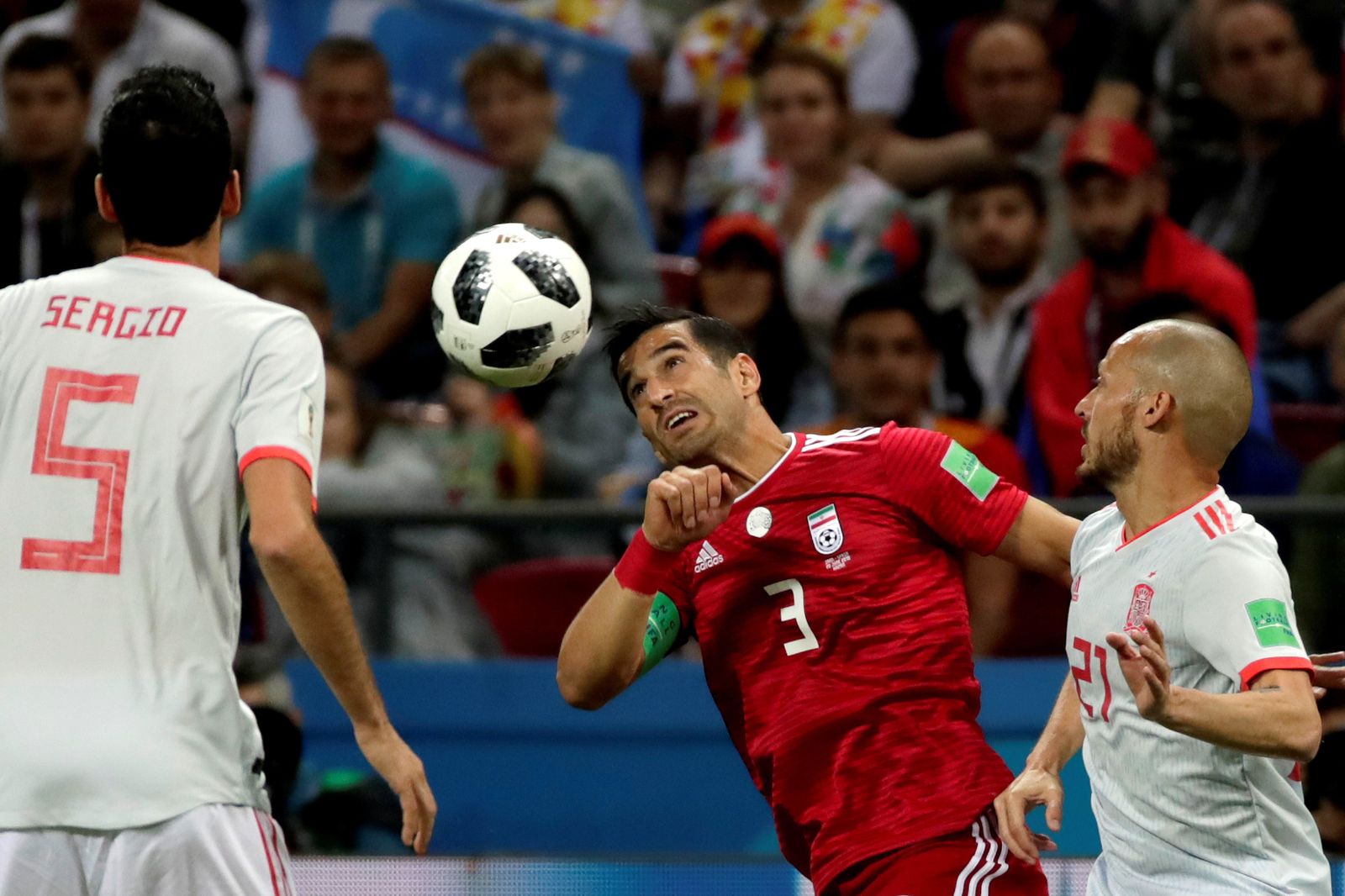 Las imágenes del Irán-España