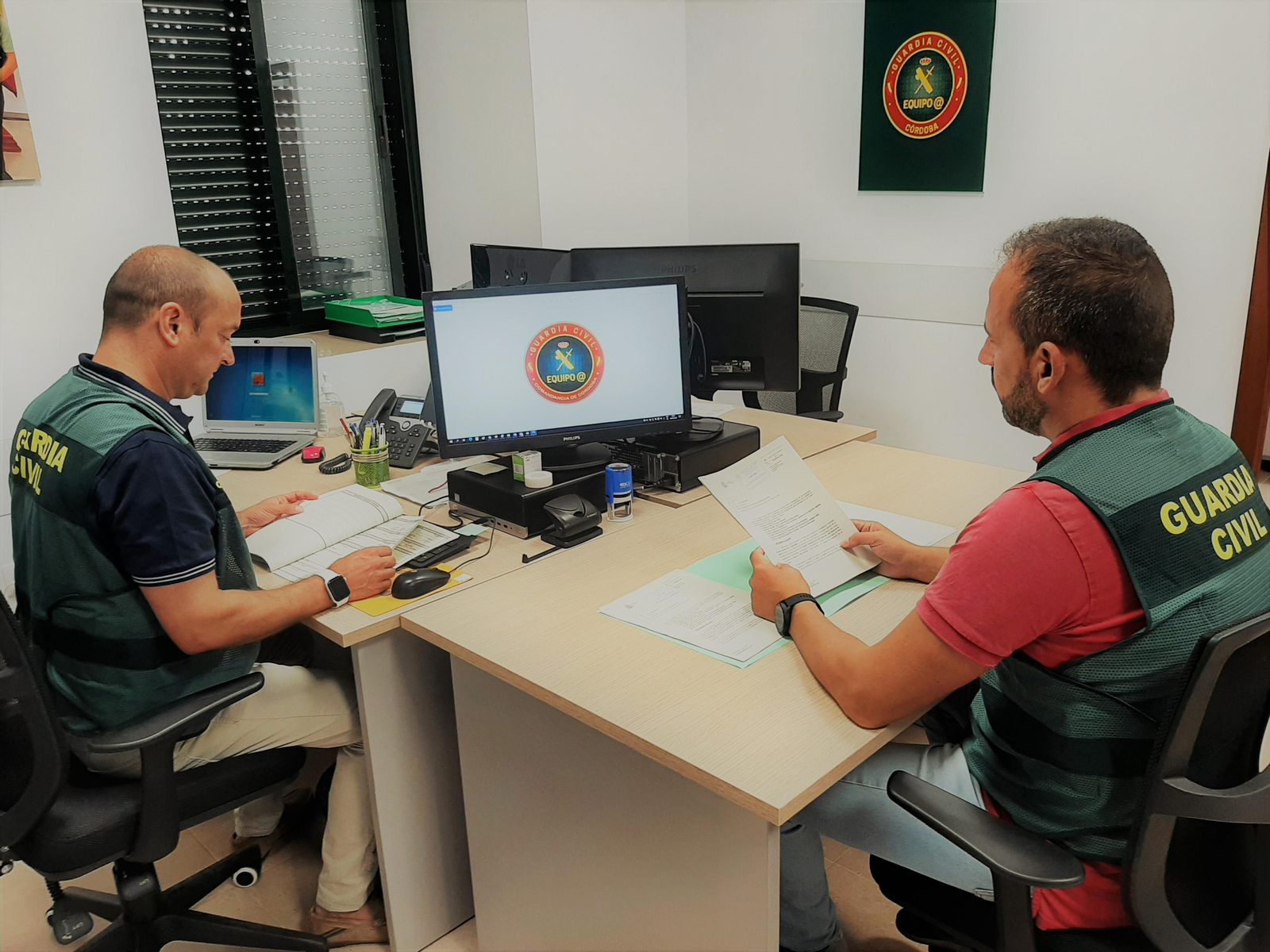 Agentes de la Guardia Civil.