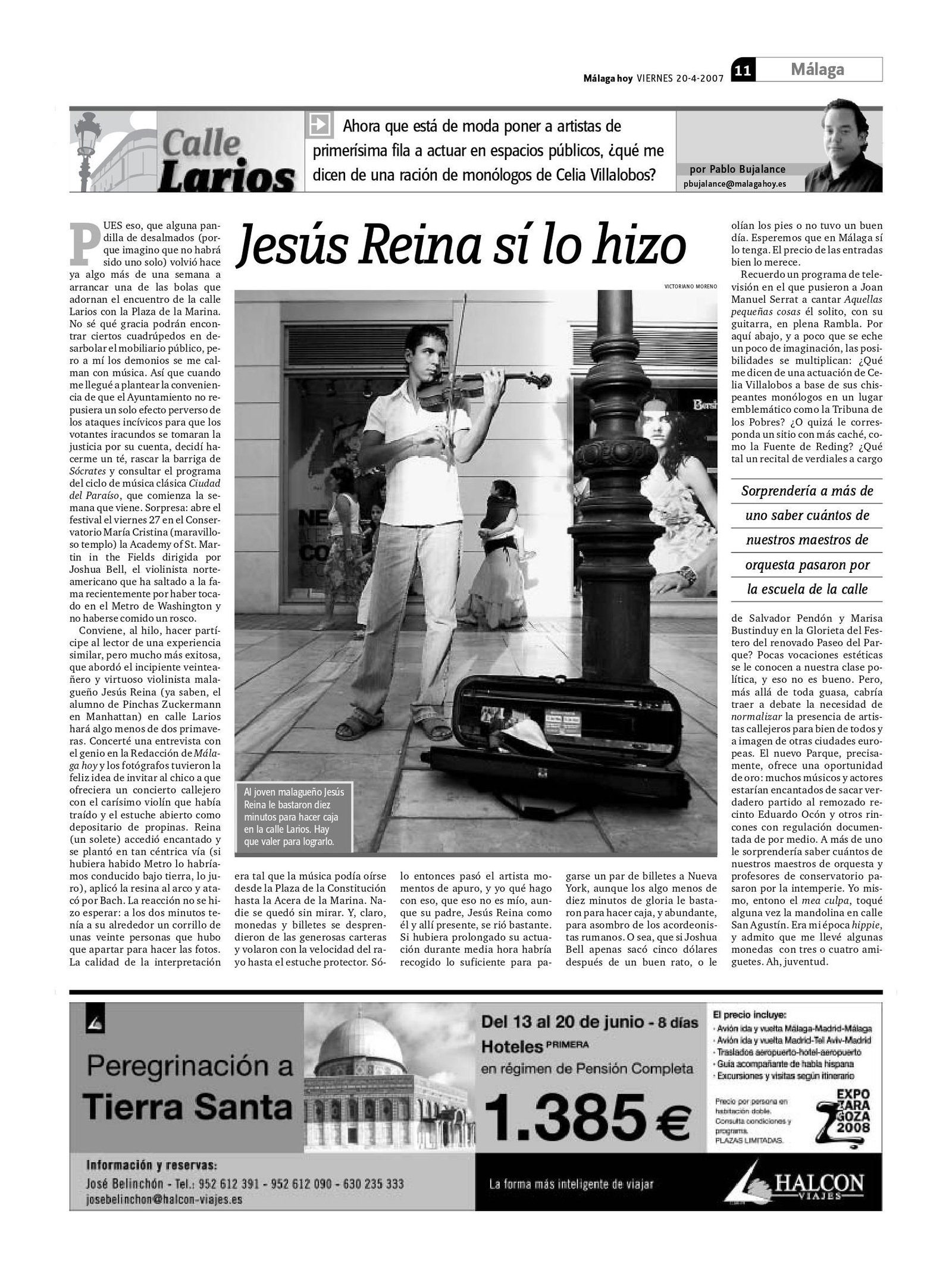 Jesús Reina sí lo hizo