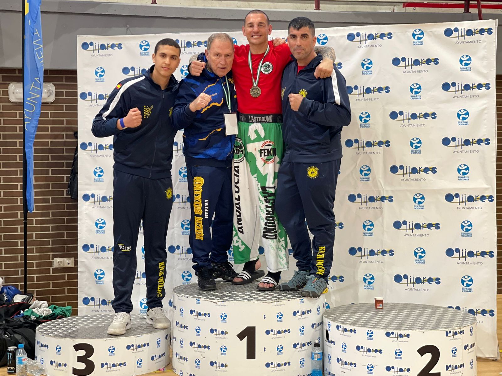 EL CD Tanave Vikings triunfa en el Campeonato de Andalucía de kickboxing