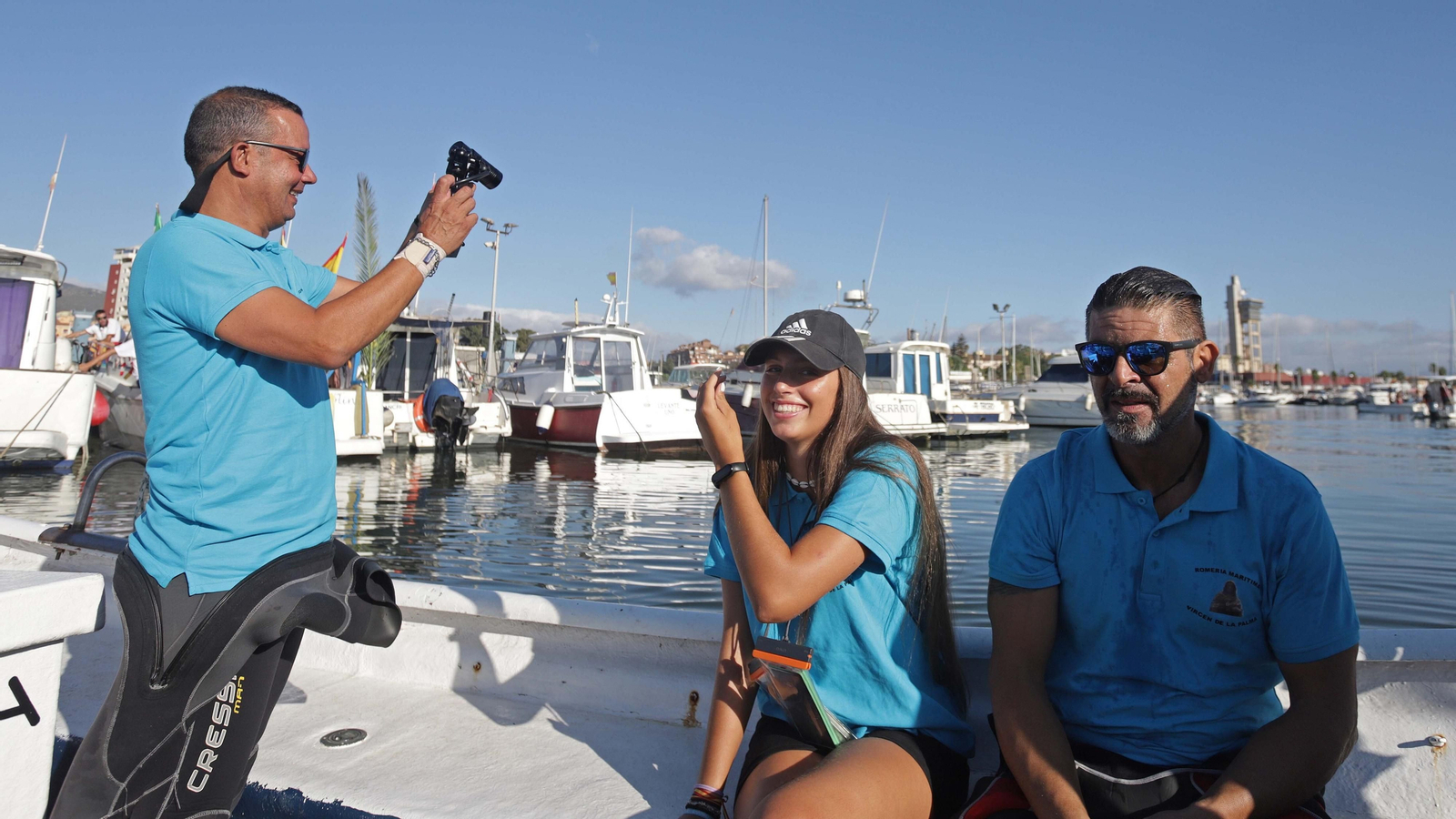 Fotos de la Romería Marítima de la Virgen de La Palma en Algeciras