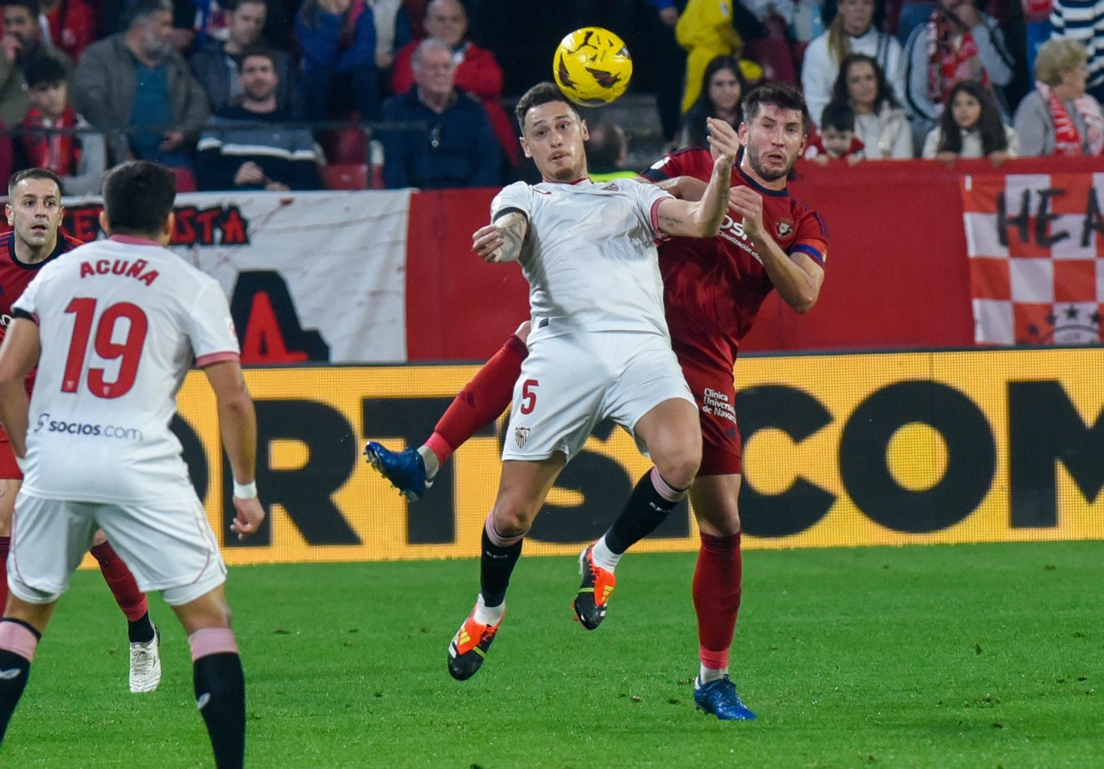 Las imágenes del Sevilla-Osasuna