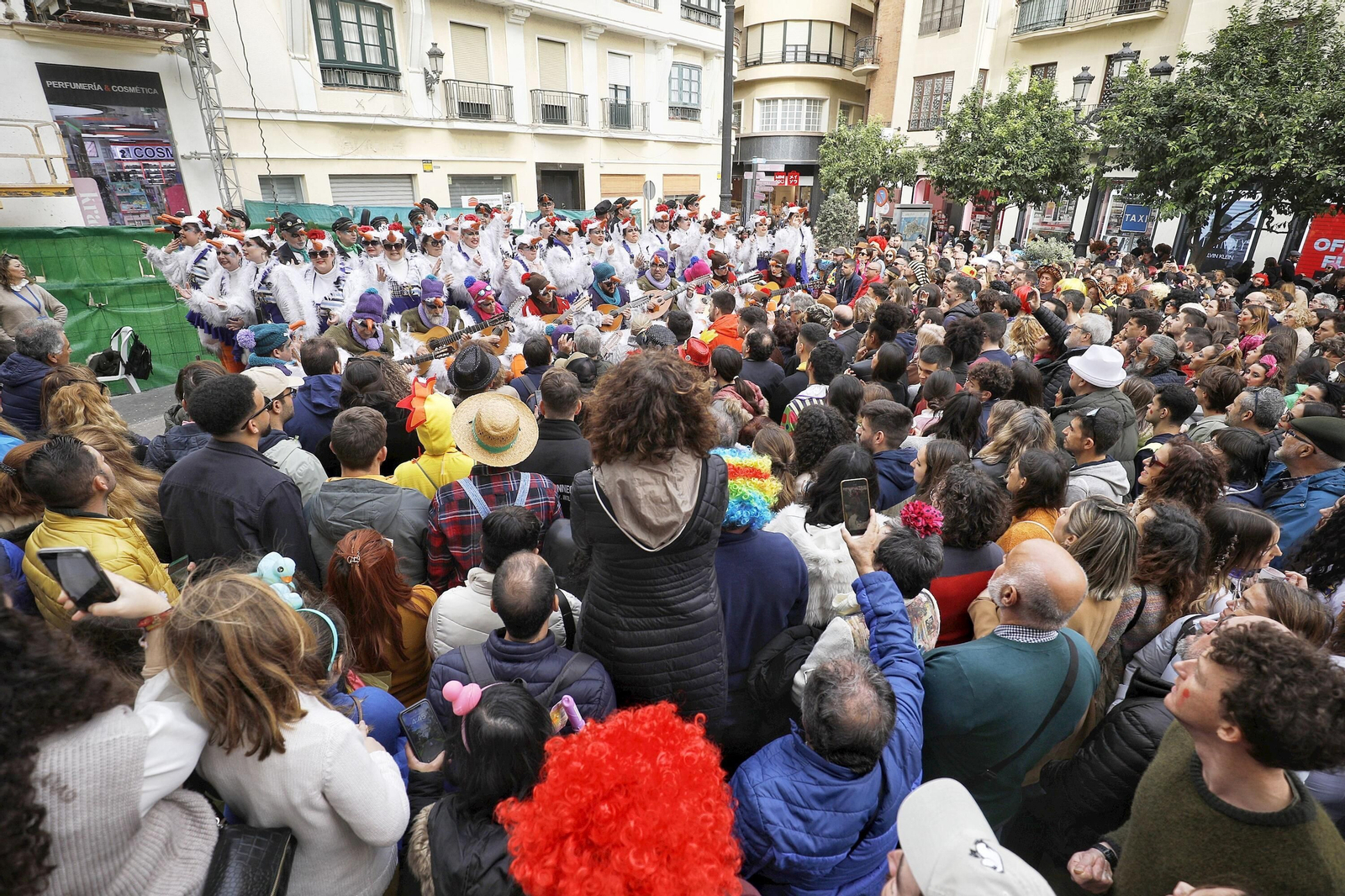 Carnaval de Cádiz 2023: Un sábado de batalla de coplas, en imágenes