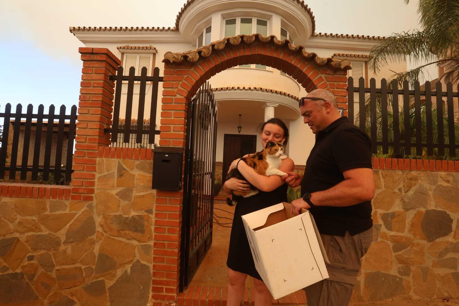 Incendio forestal en Mijas, en el paraje El Higuerón (fotos)