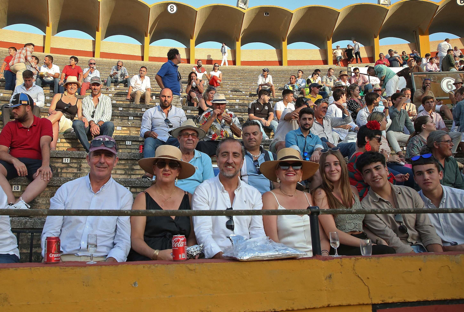 Búscate durante la corrida del viernes  en la plaza de toros Las Palomas