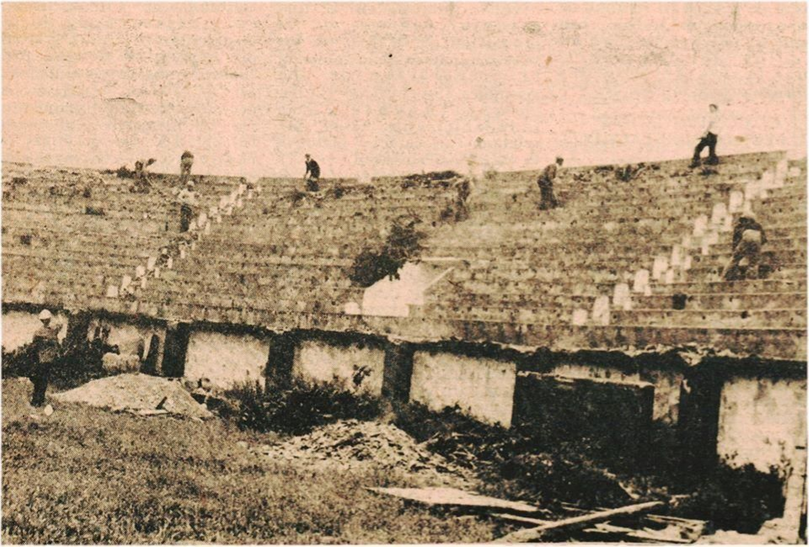 Fotos históricas de la plaza de toros de La Línea