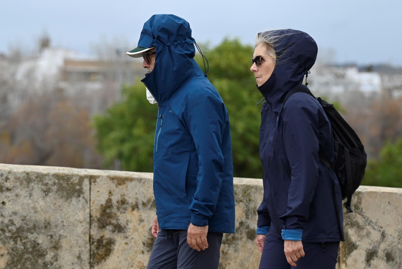 El paso de la borrasca 'Herminia' por Córdoba, en imágenes