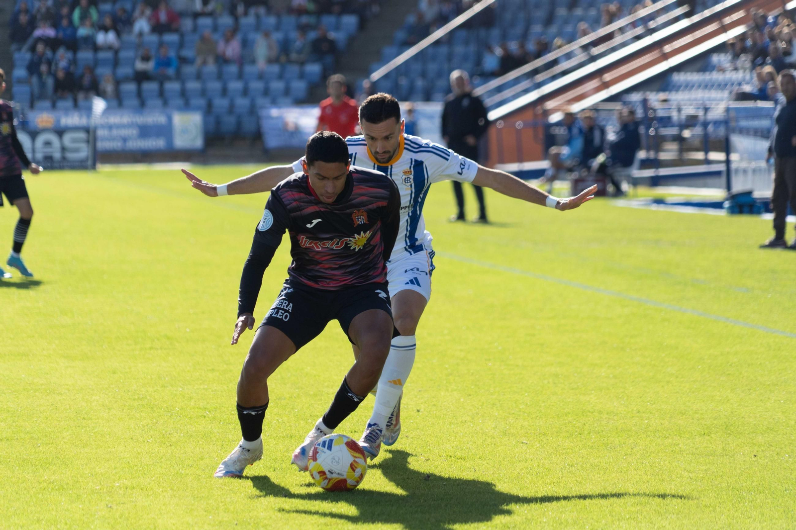 Las mejores imágenes del partido Recreativo de Huelva-Águilas