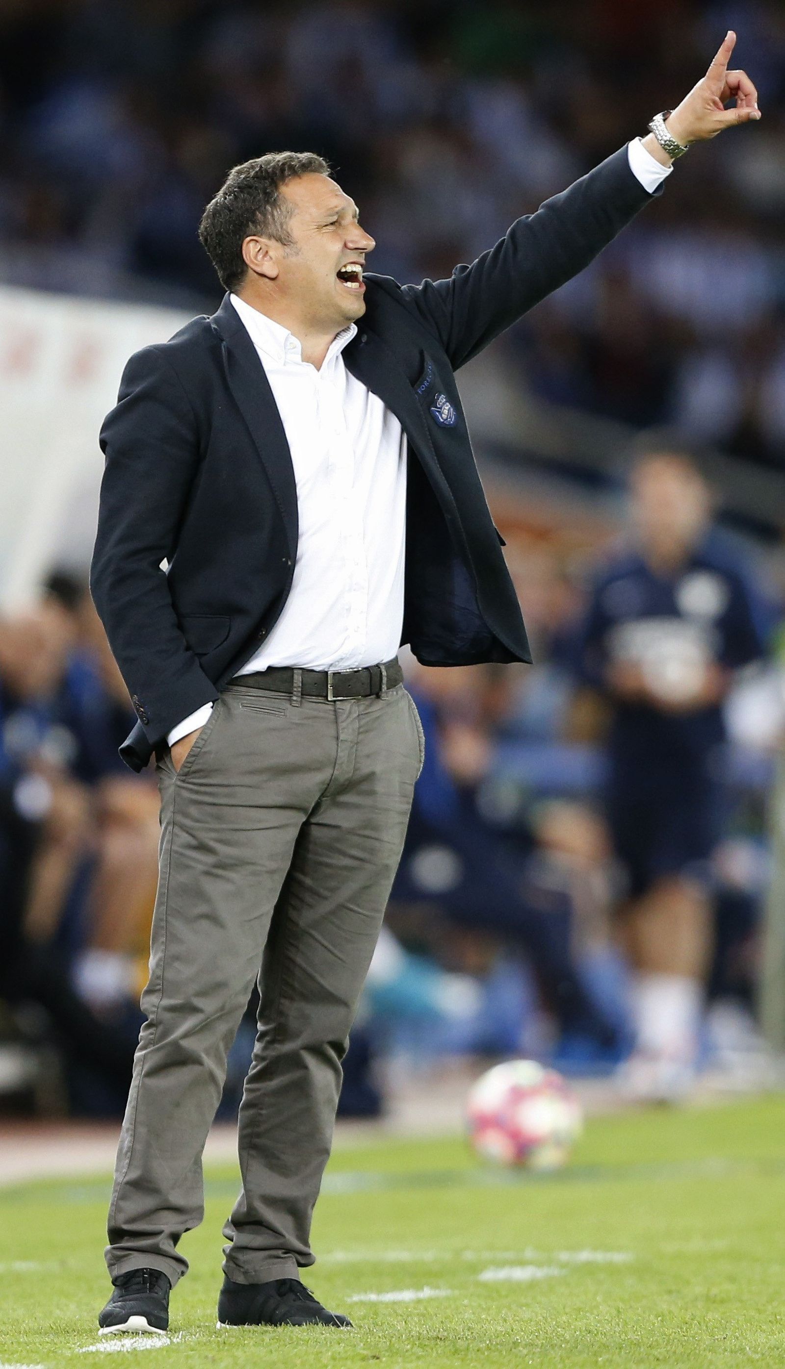 Las imágenes del Real Sociedad-Málaga