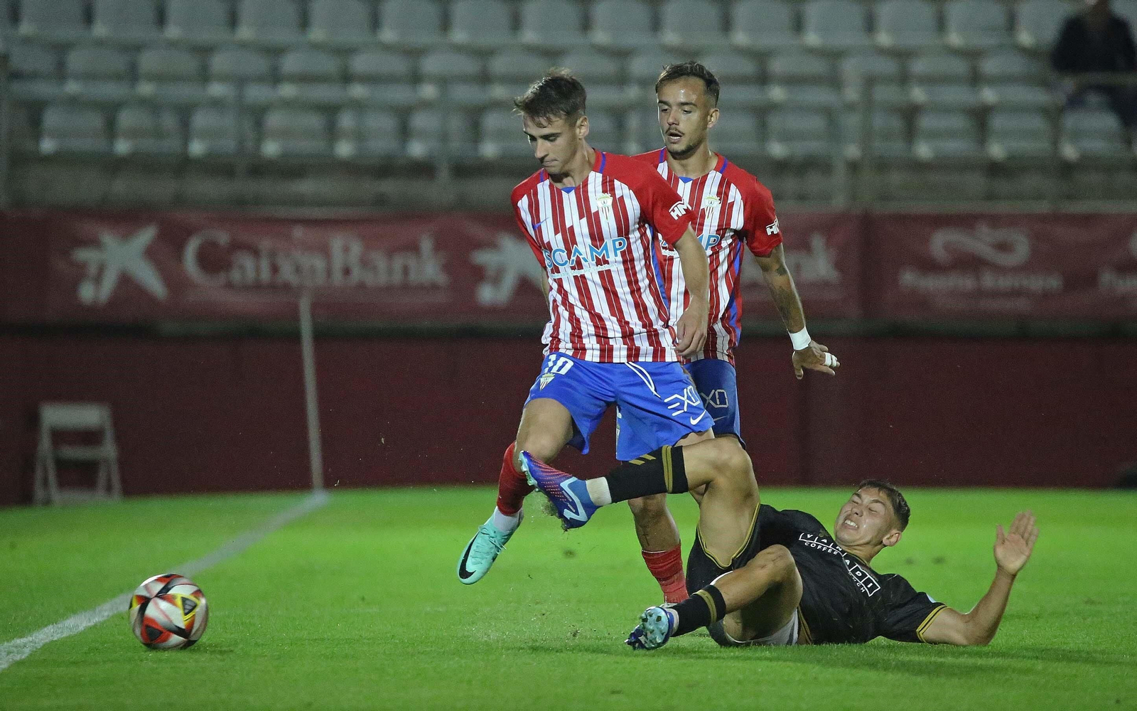 Diego Esteban, durante un partido con el Algeciras.