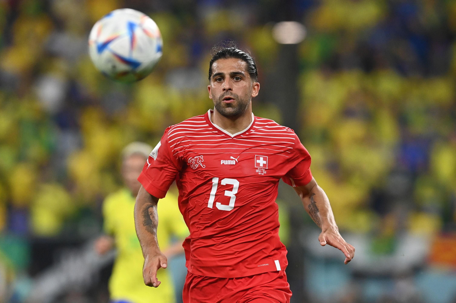 Las imágenes del Brasil - Suiza del Mundial de Qatar