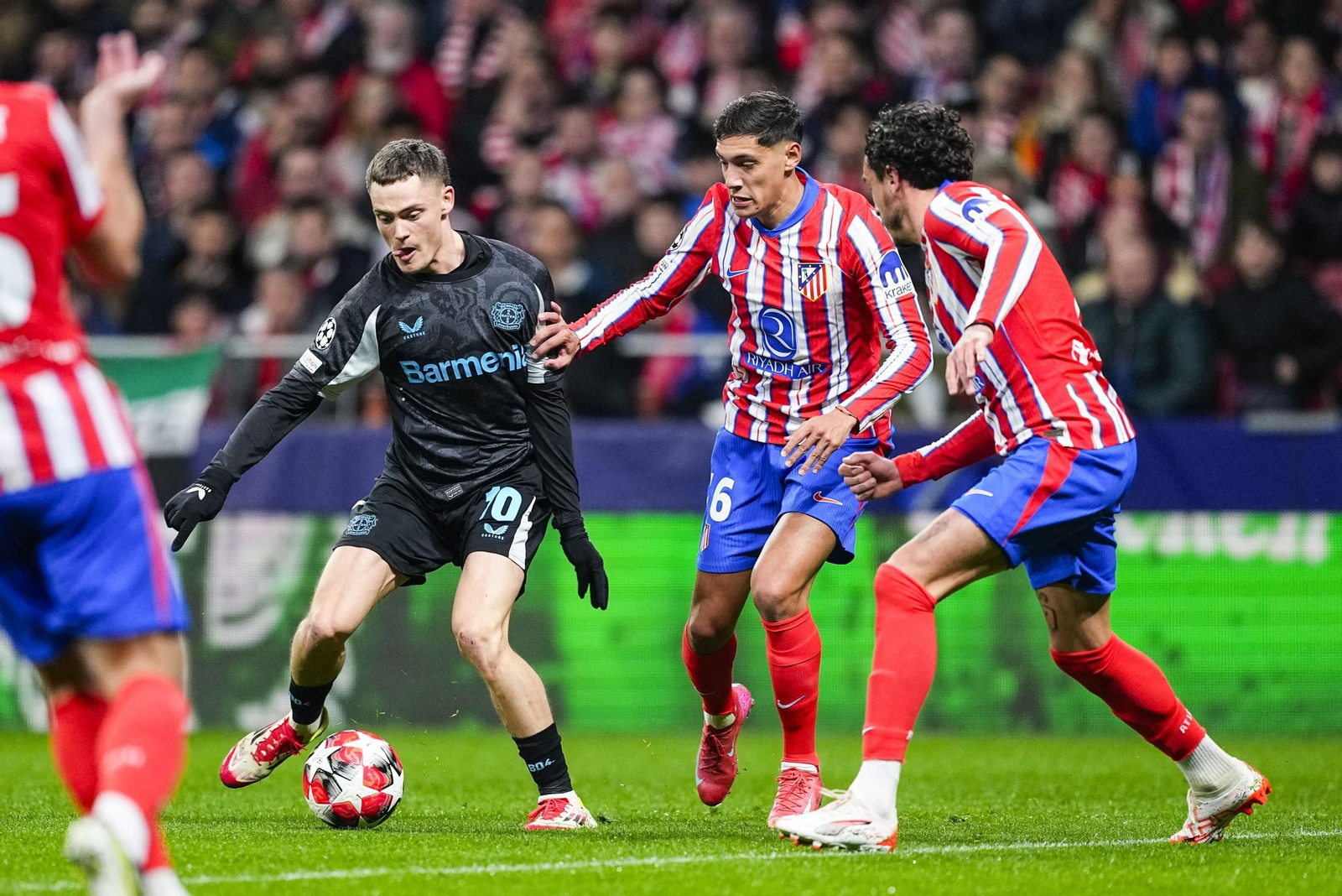 Las fotos del Atlético de Madrid - Bayer Leverkusen