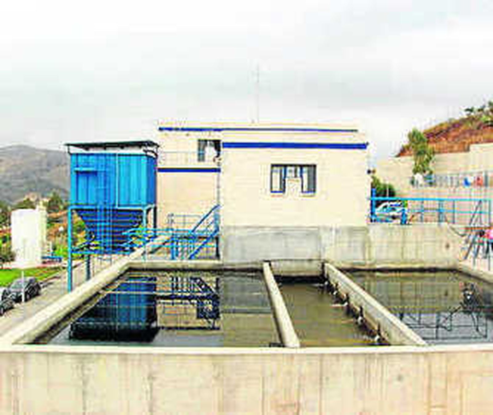 La depuradora del Trapiche.