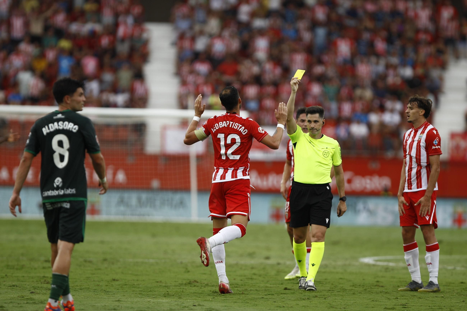 Las mejores fotos del partido U.D. Almería-Racing de Santander