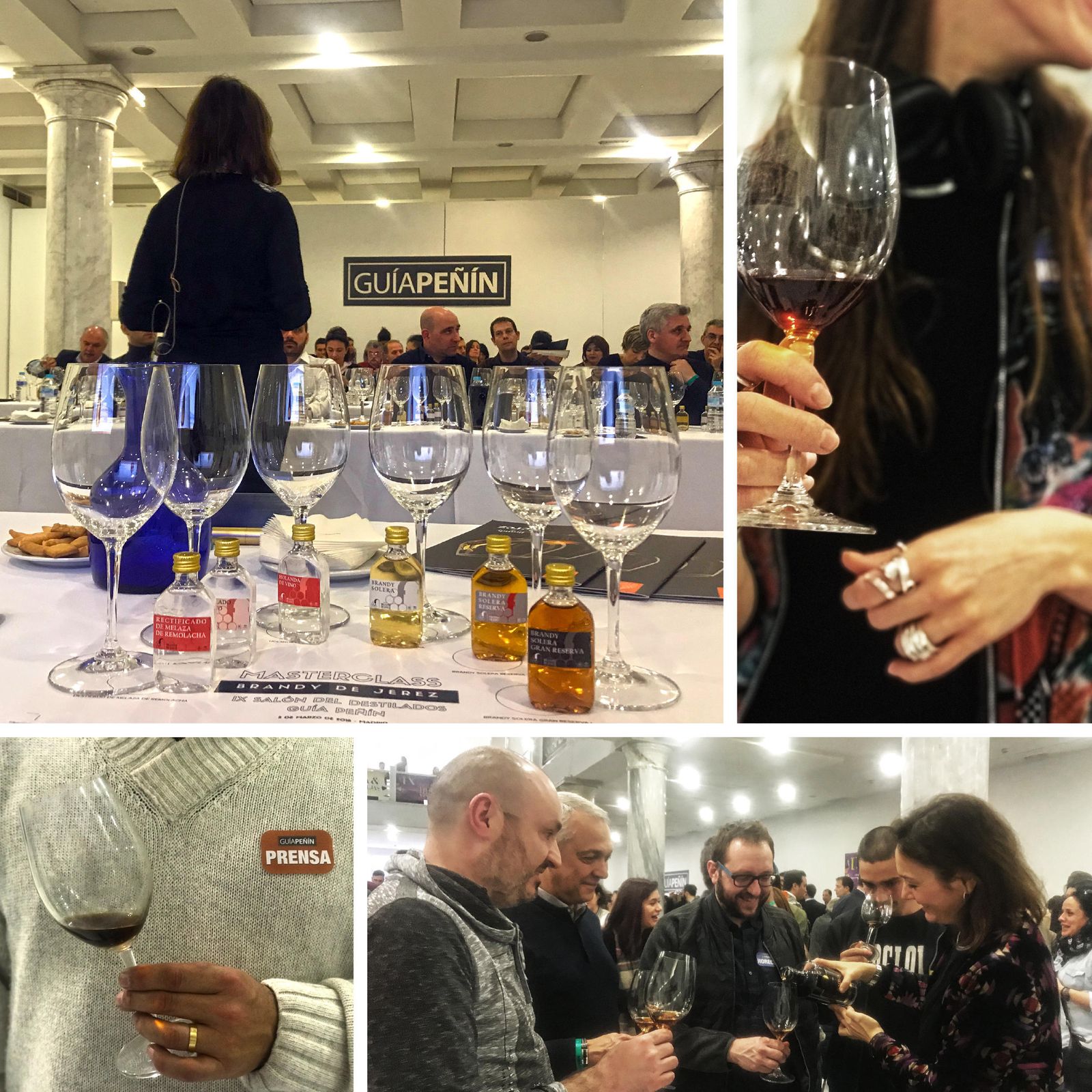 Masterclass sobre el Brandy de Jerez ofrecida por Carmen Aumesquet.
