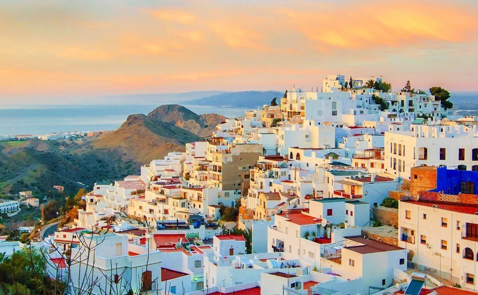 Panorámica de Mojácar.