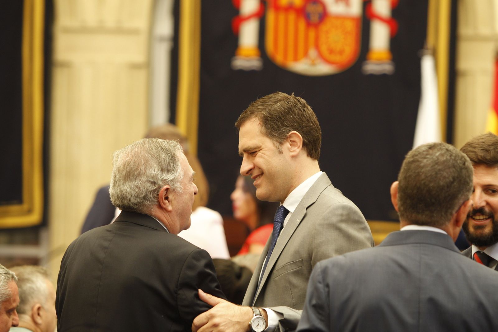 Pleno investidura Presidente Diputación de Almería. Javier Aureliano García