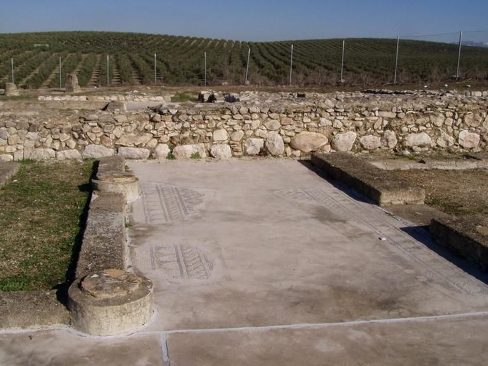 El Jaén romano pervive en el yacimiento de la Villa Romana de Bruñel en Quesada