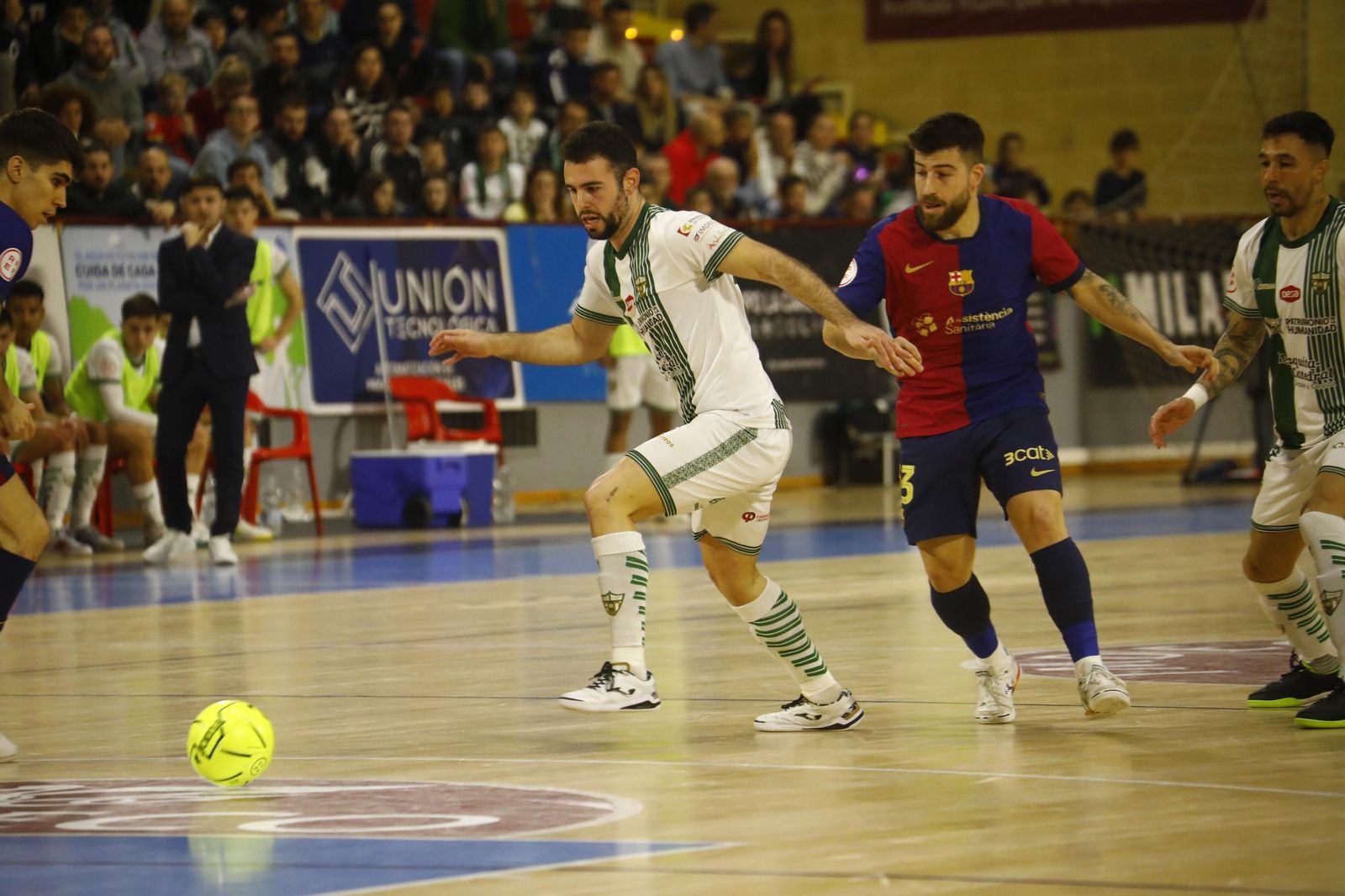 Las mejores fotos del ambiente en Vista Alegre para el Córdoba Futsal - Barça