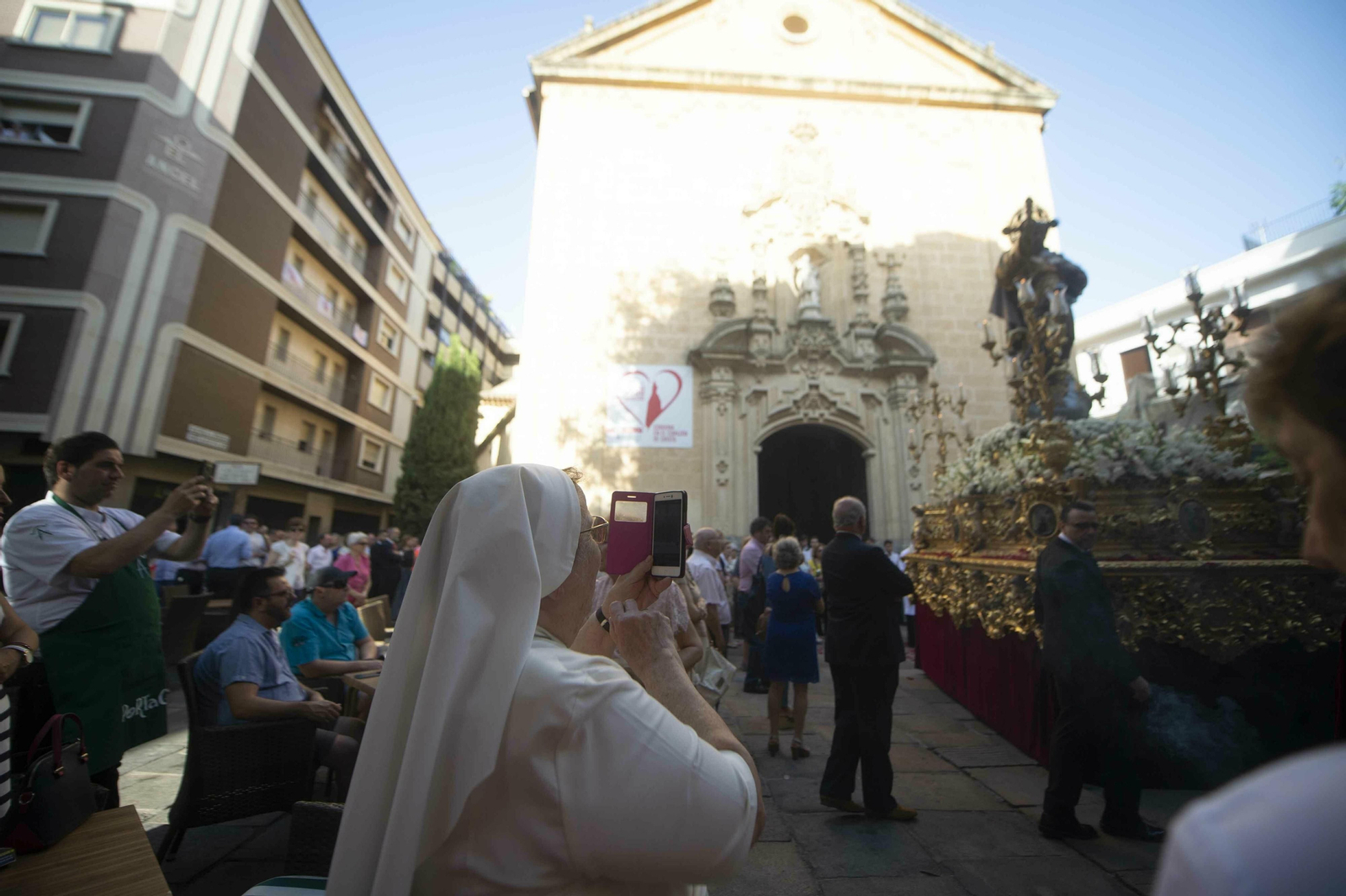 Las fotos del Jubileo de las Cofradías con motivo de la bendición del Sagrado Corazón de Jesús de las Ermitas