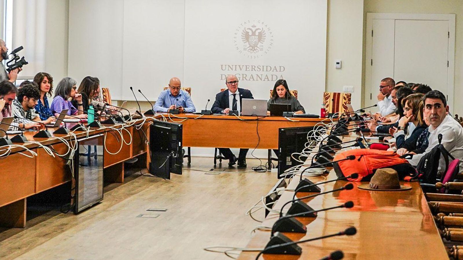 Reunión del consejo de gobierno.