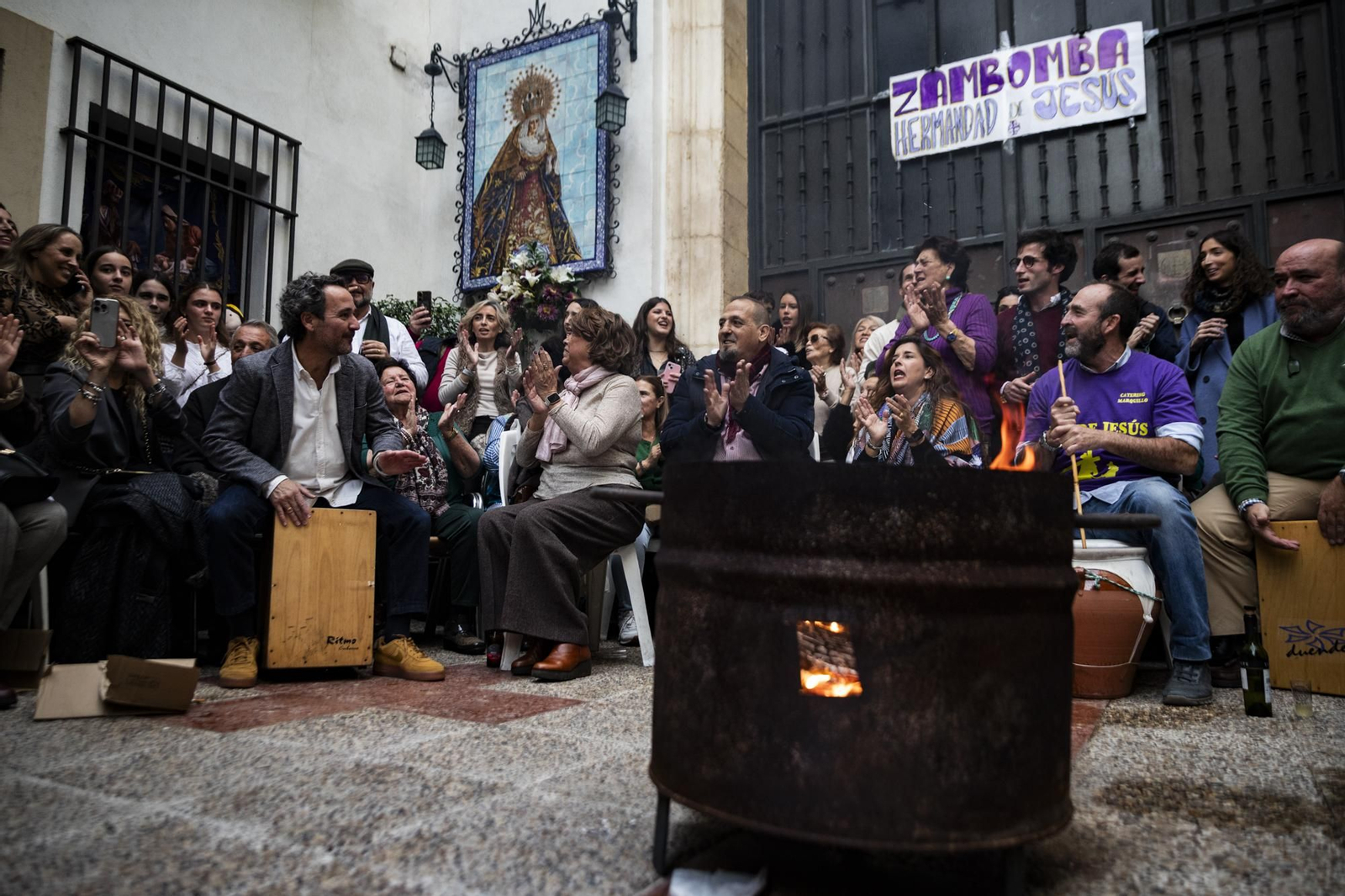 Imágenes del gran ambiente del 2º fin de semana de zambombas en Jerez