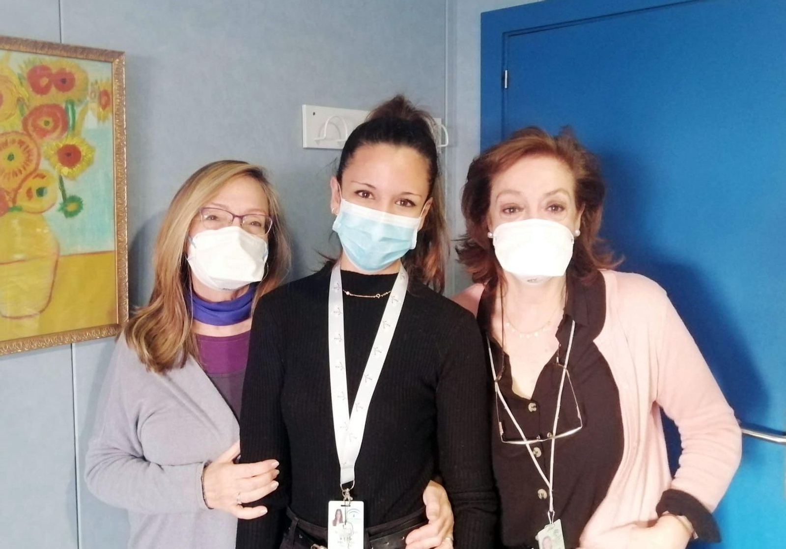 La psicólogas clínicas galardonadas.