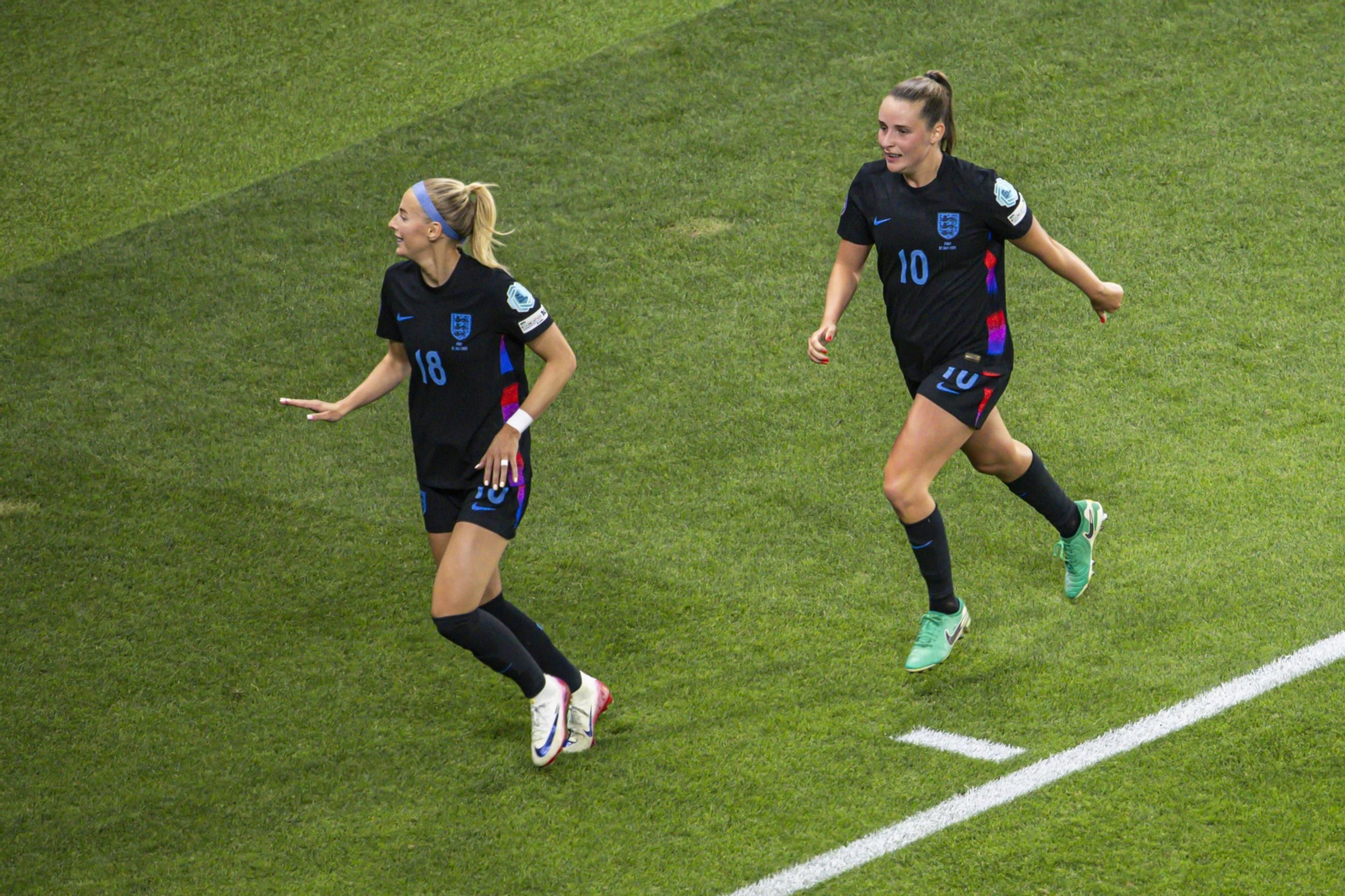 Las imágenes del Inglaterra-Italia