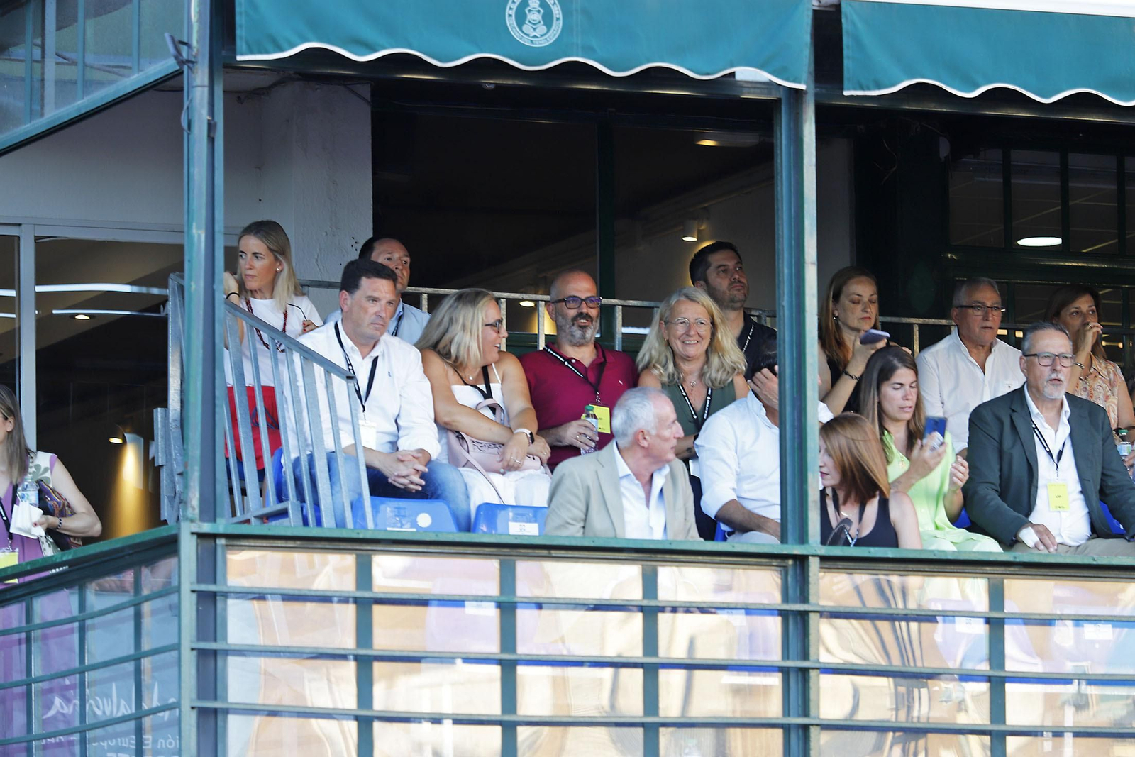Imágenes del ambiente en la final femenina de la Copa del Rey de tenis de Huelva