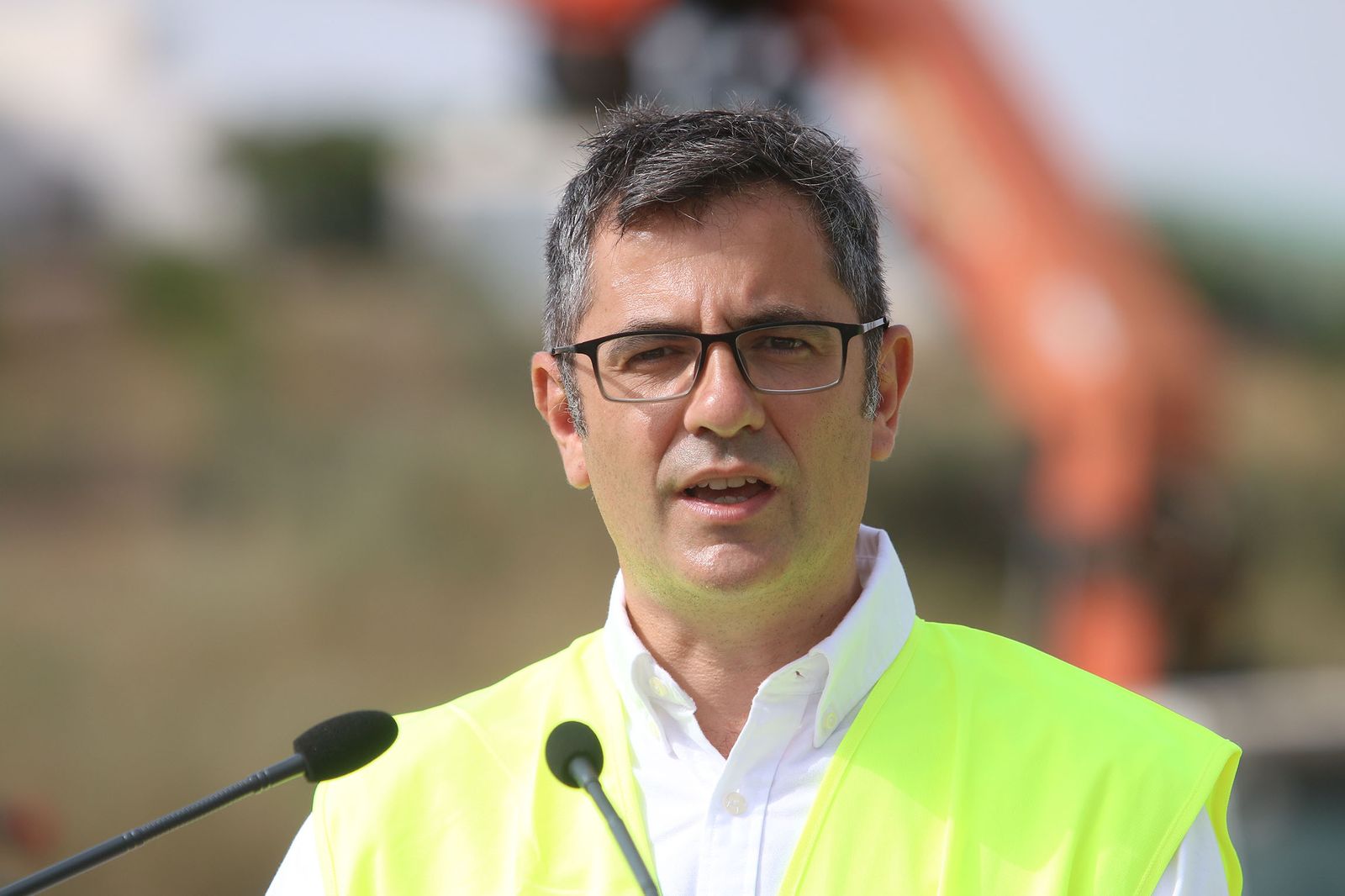 Fotogalería de la visita del ministro Félix Bolaños a las obras del AVE