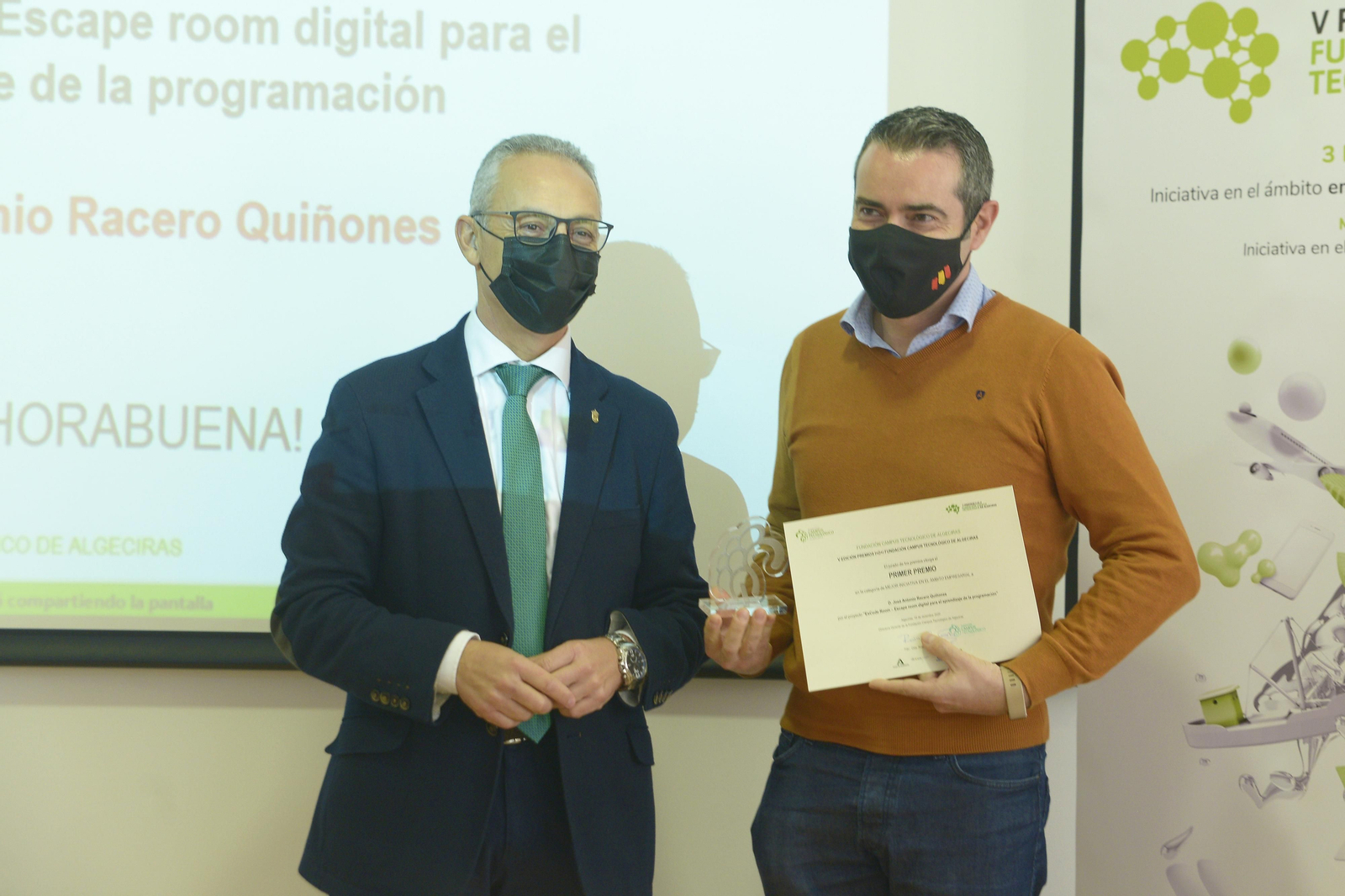Entrega de premios I+D+i Fundación campus tecnológico de Algeciras