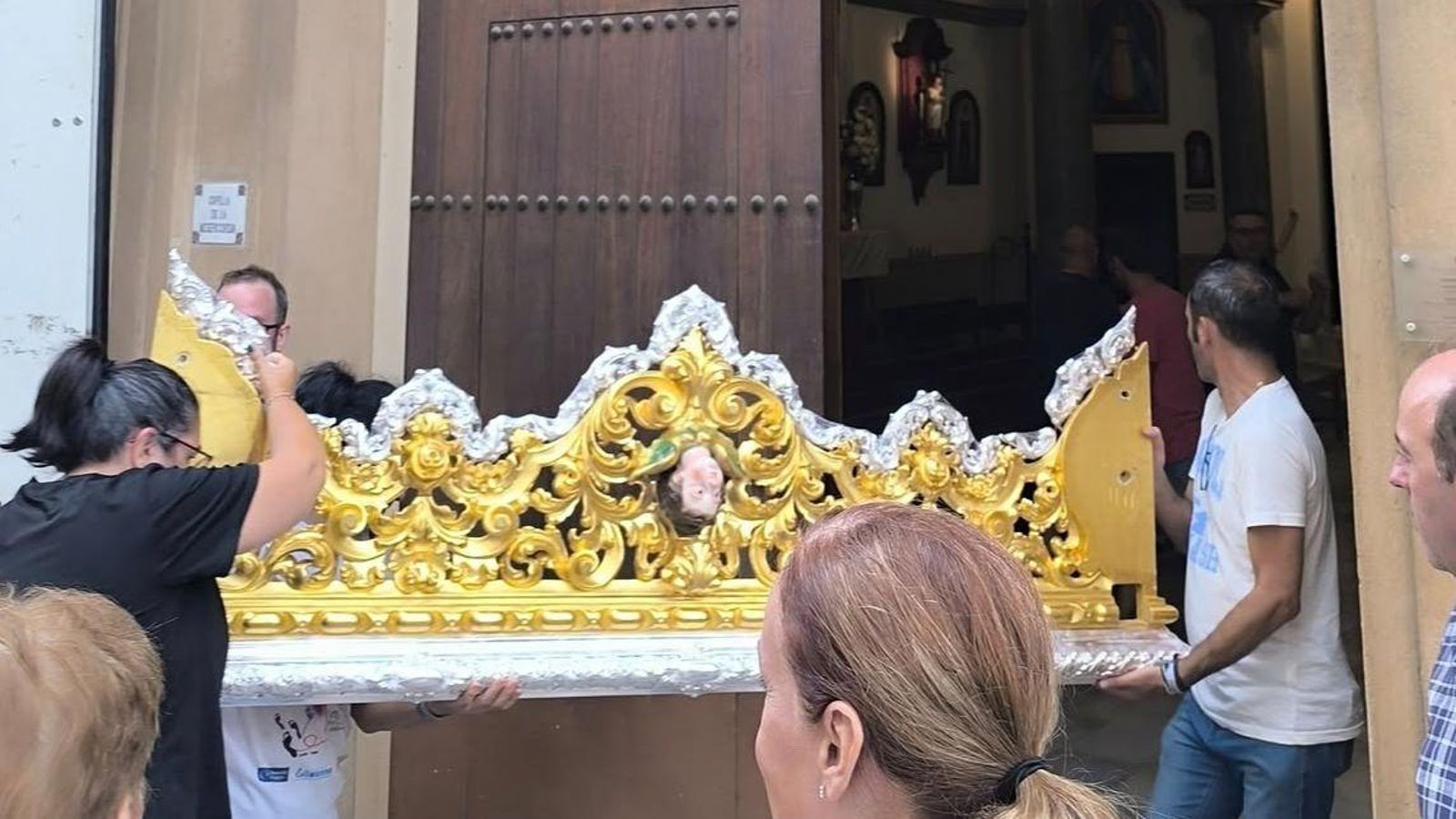 Descarga del respiradero de María Auxiliadora de La Palma del Condado