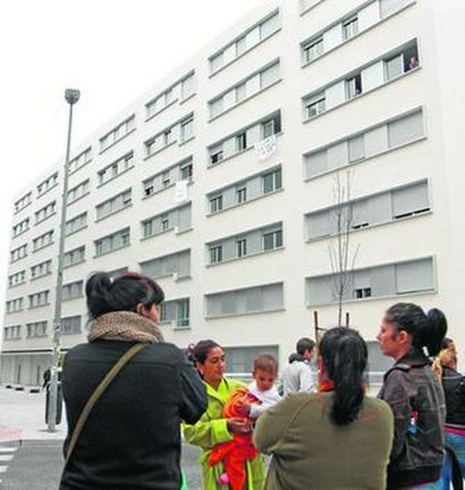 Bloques de Emvisesa en la barriada de Nuevo Amate.