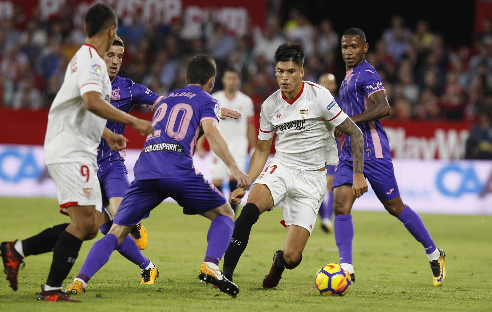 Las imágenes del Sevilla-Leganés