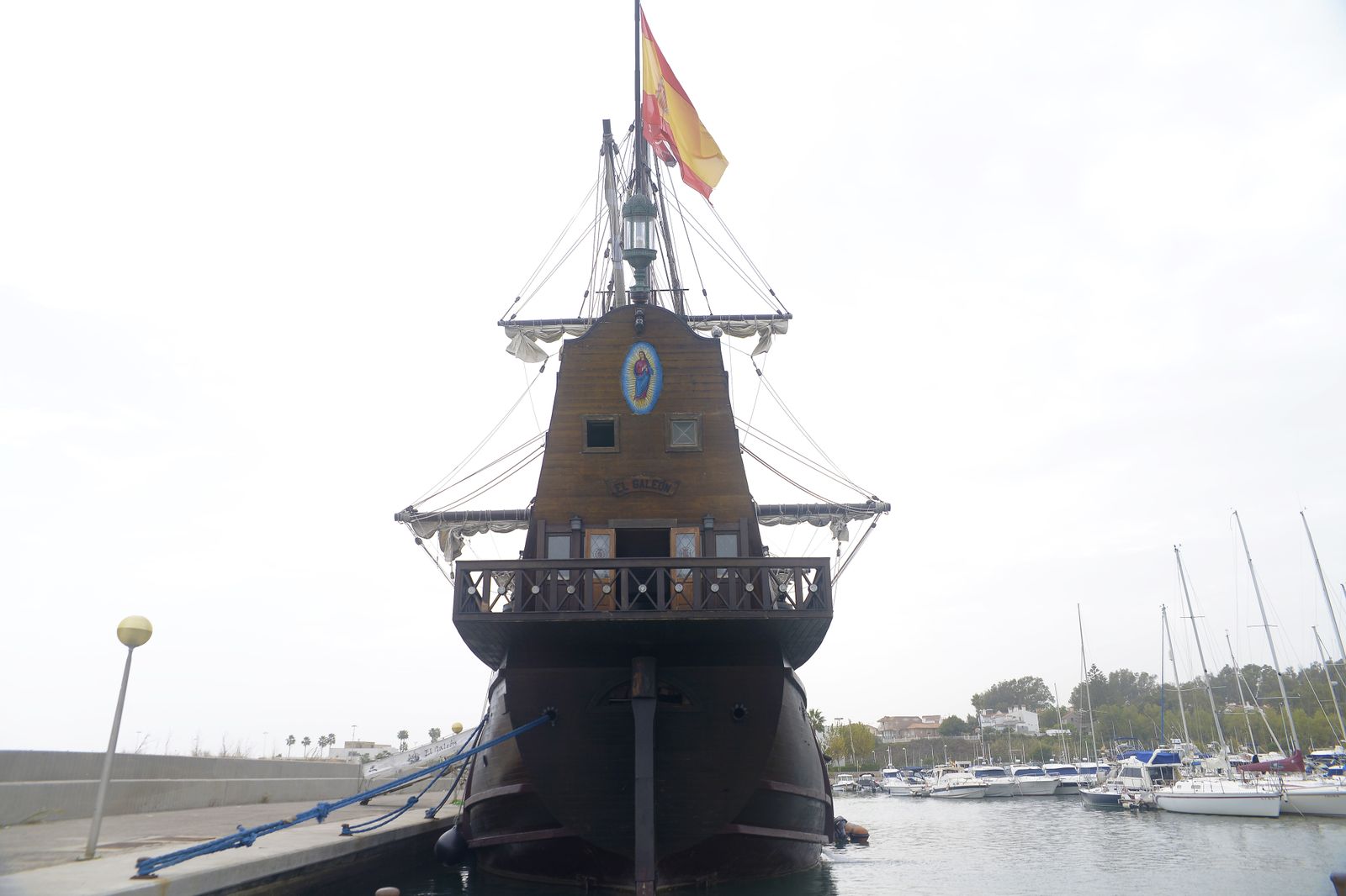 Escala del galeón Andalucía  en Algeciras
