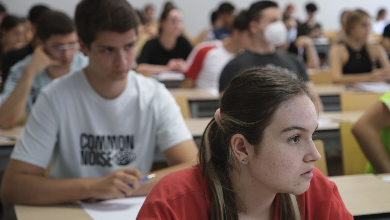 Imágenes de las pruebas de acceso de la PEvAU en la Universidad de Almería