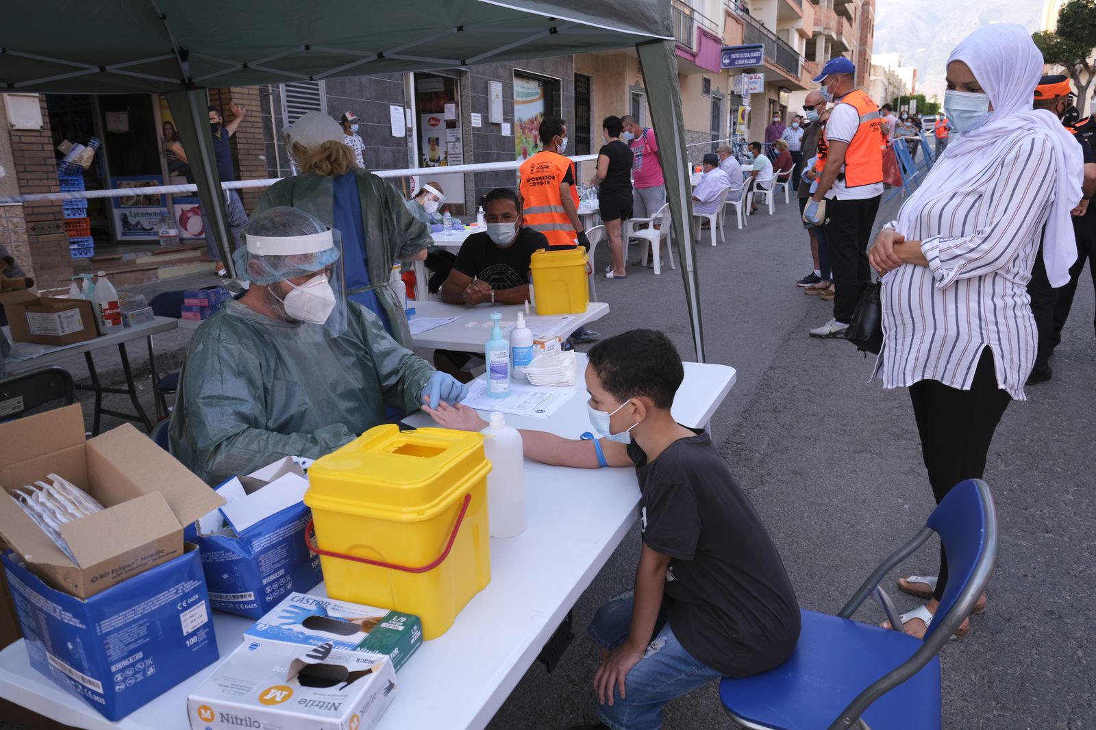Fotogalería pruebas serológicas de la COVID-19 en Santa María del Águila
