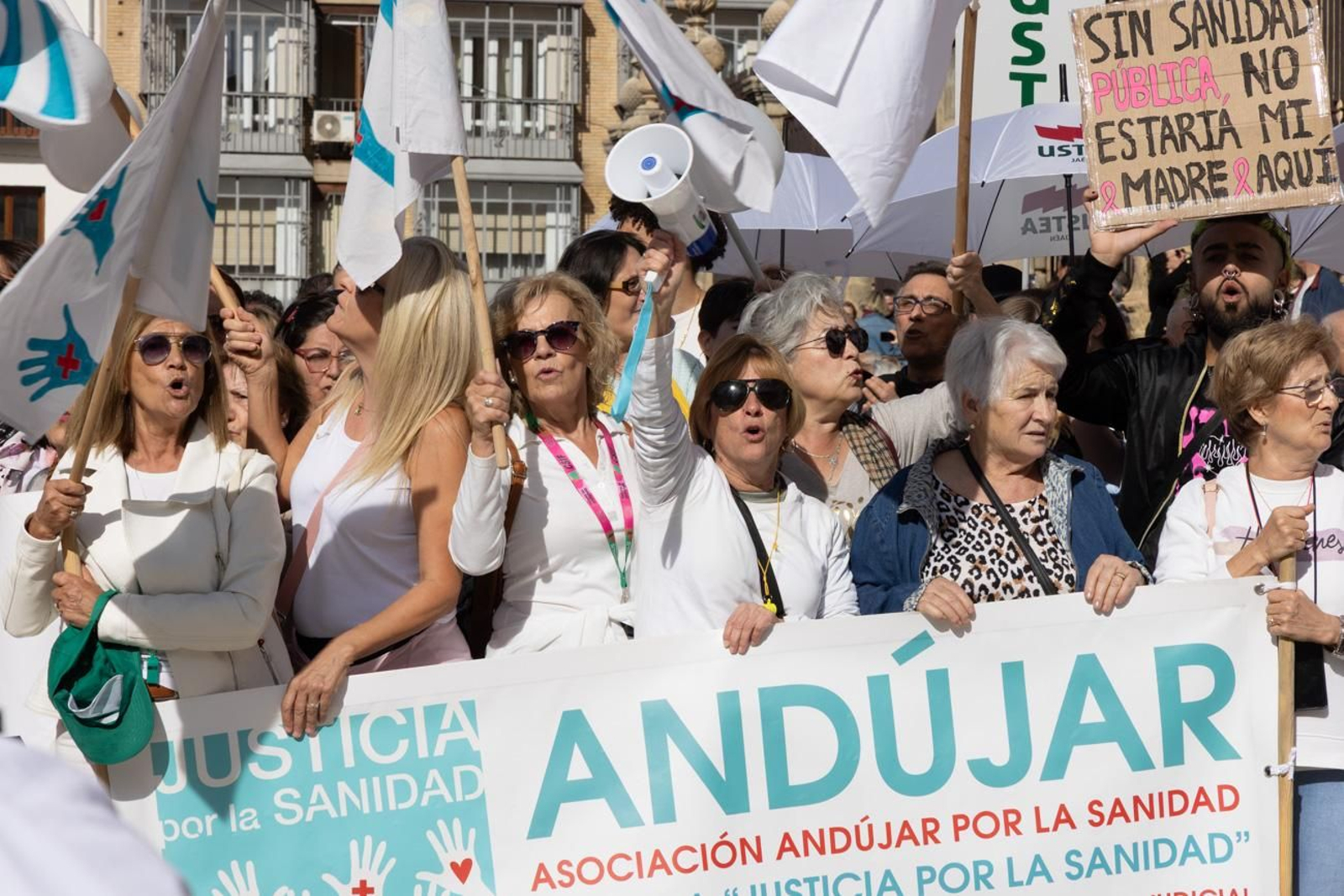 Manifestación "Sanidad cien por cien pública"