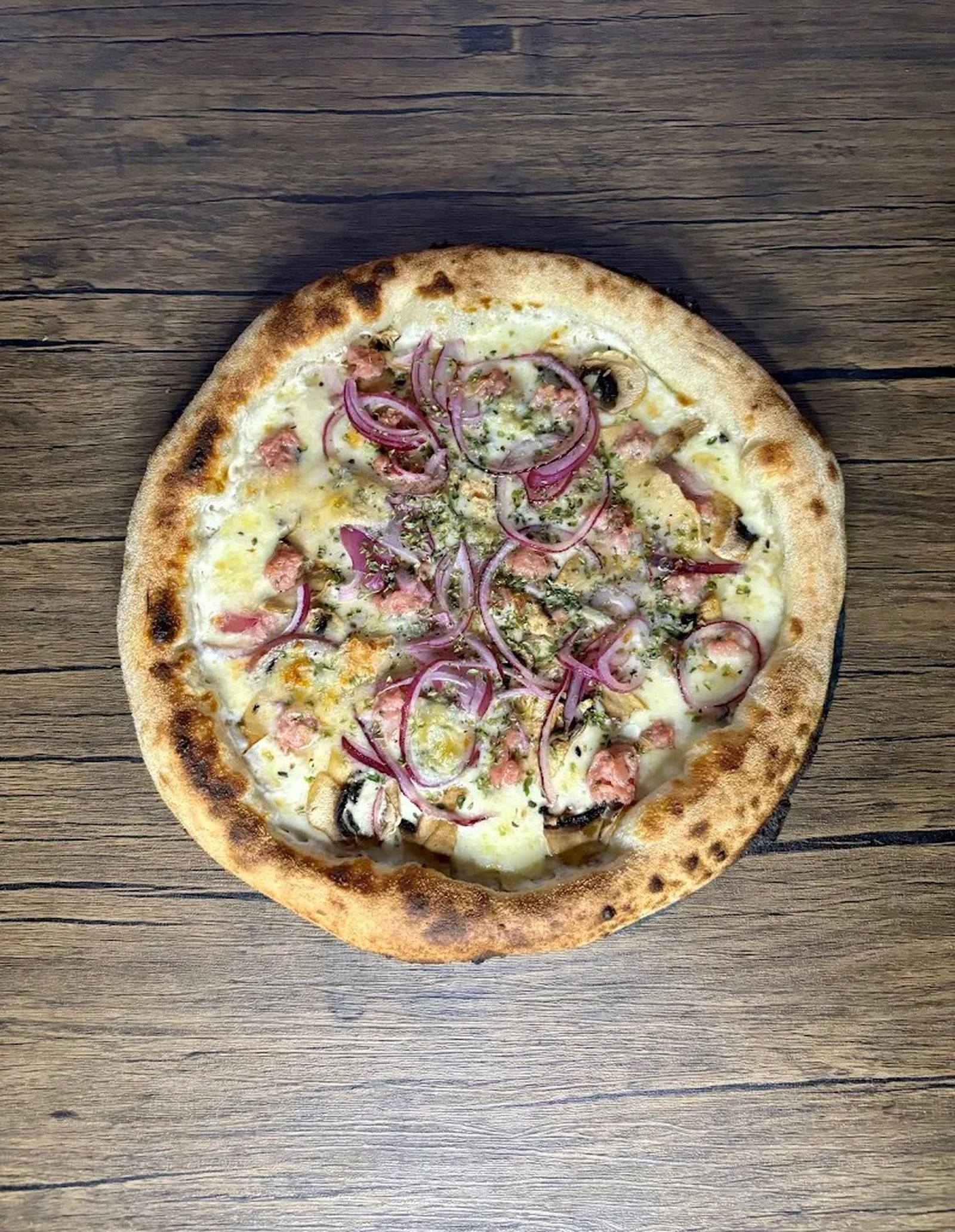 Pizza de Pizzería Napoli, en Algeciras.