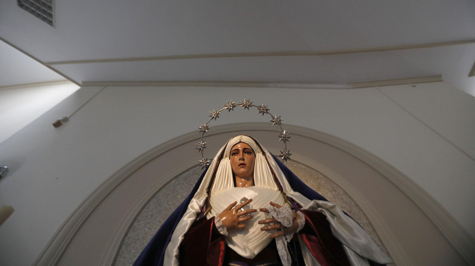 Besamano a la Oración en el Huerto en la Parroquia San José en La Línea