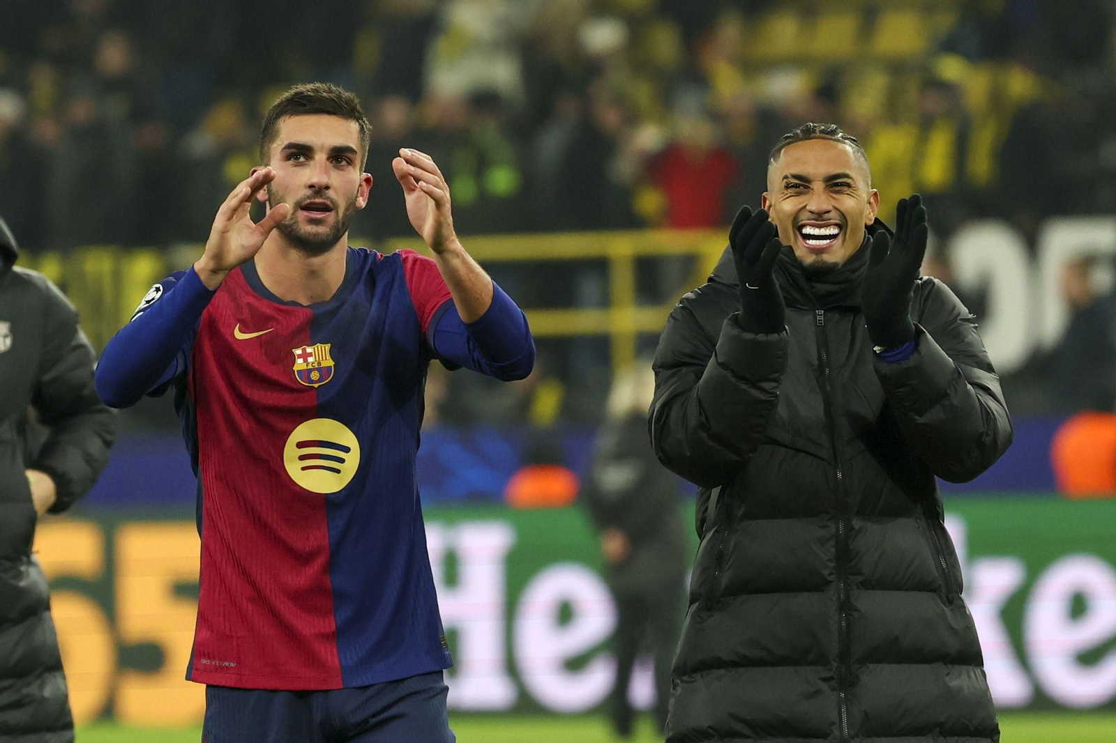 Las imágenes del Borussia Dortmund - Barcelona
