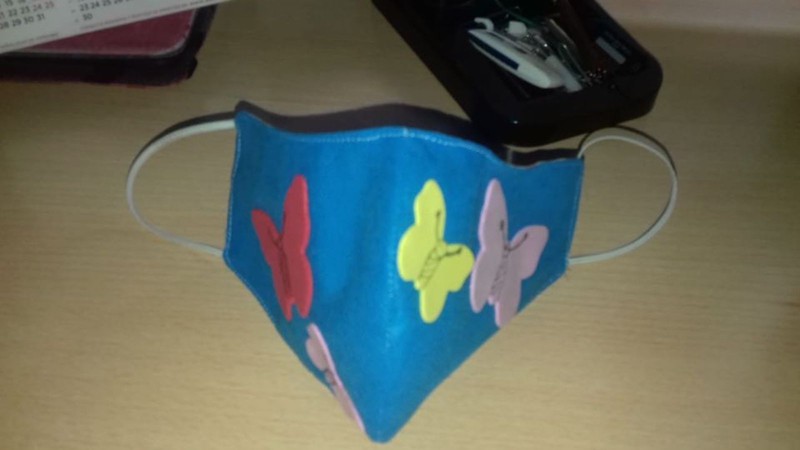 Así lucen las mascarillas para niños.