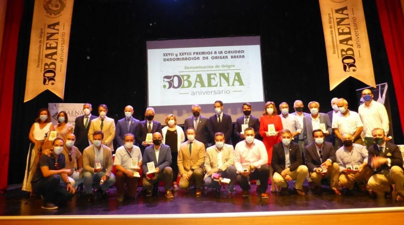 Entrega de premios de la DO del aceite de Baena.